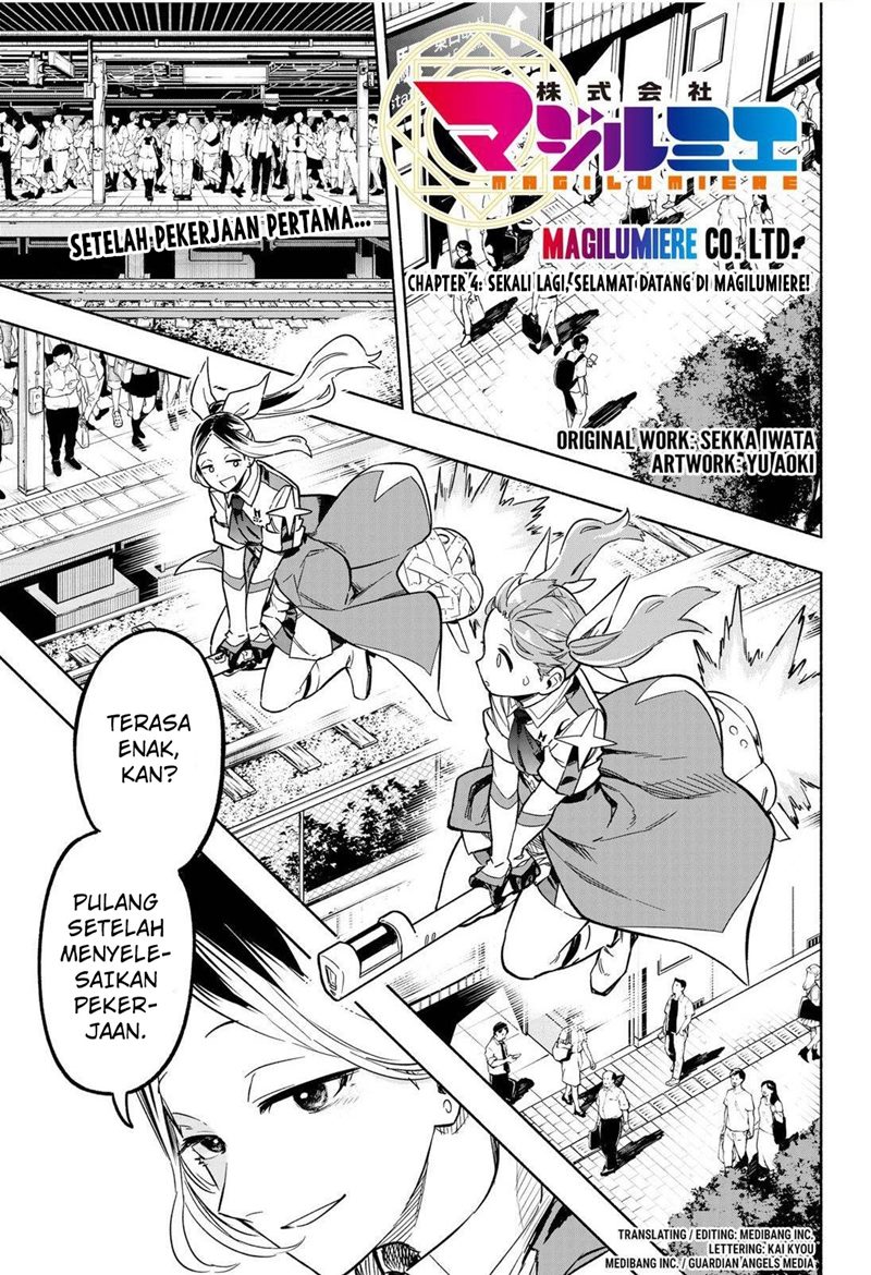 Kabushiki Gaisha MagiLumiere Chapter 04 Bahasa Indonesia