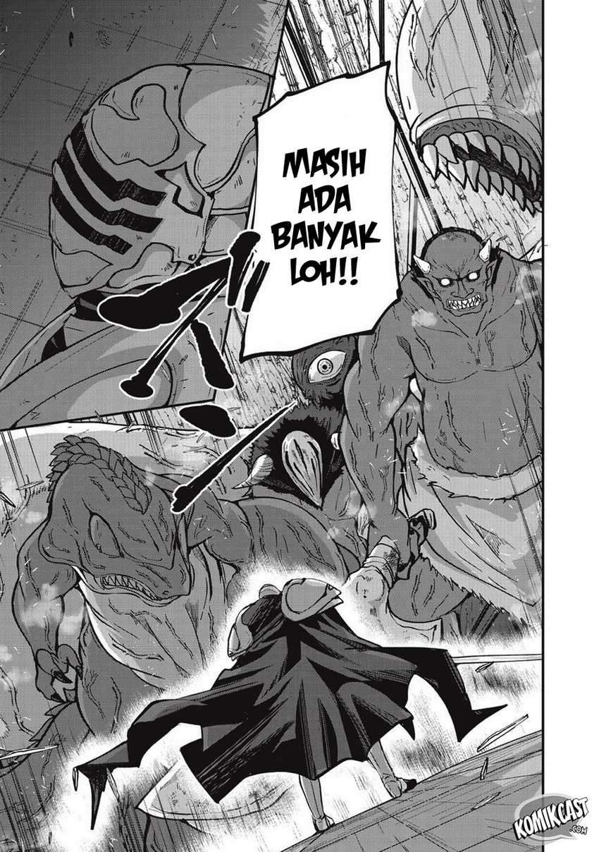 Gaikotsu Kishi-sama Tadaima Isekai e o Dekake-chuu Chapter 19 Bahasa Indonesia