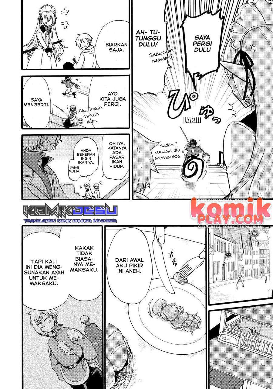 Zensei wa Ken Mikado. Konjou Kuzu Ouji Chapter 10 Bahasa Indonesia