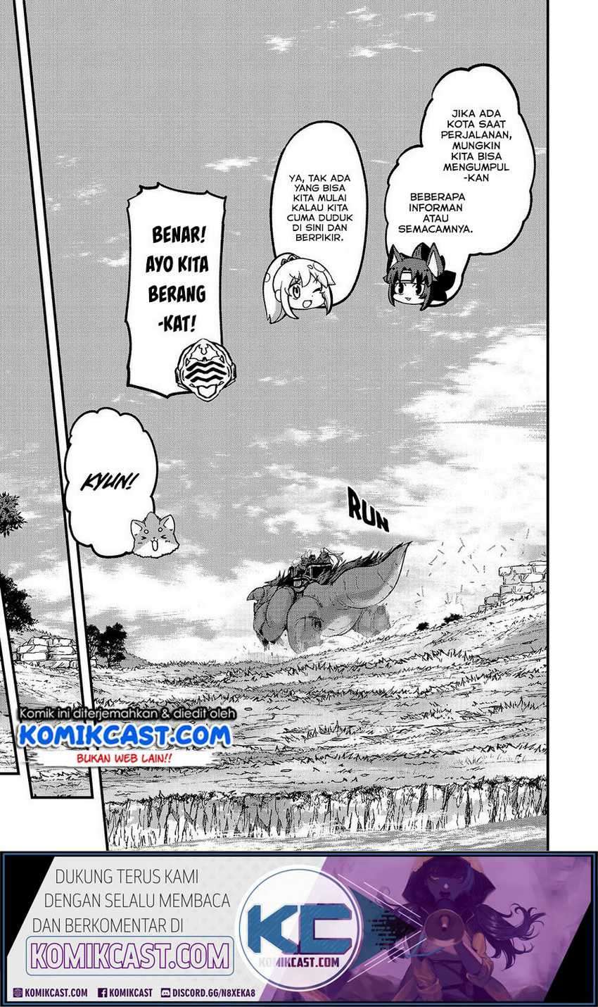 Gaikotsu Kishi-sama Tadaima Isekai e o Dekake-chuu Chapter 36 Bahasa Indonesia