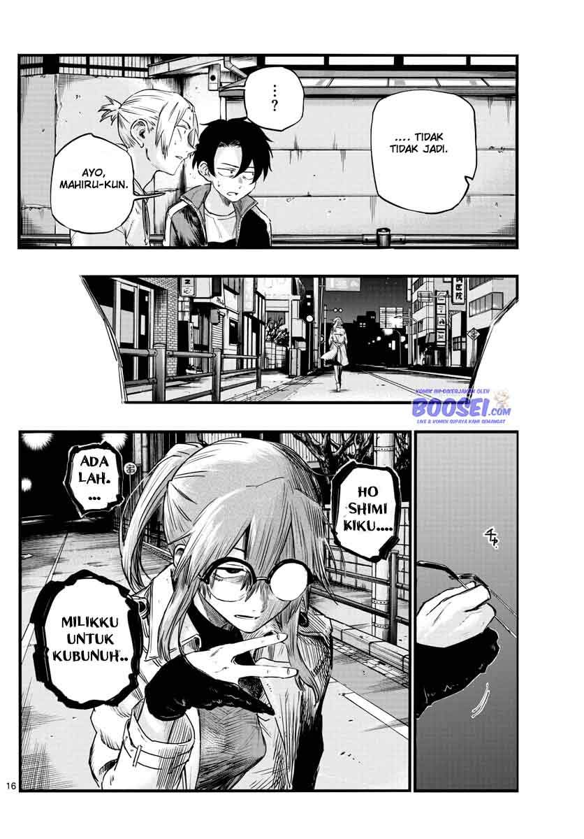 Yofukashi no Uta Chapter 55 Bahasa Indonesia