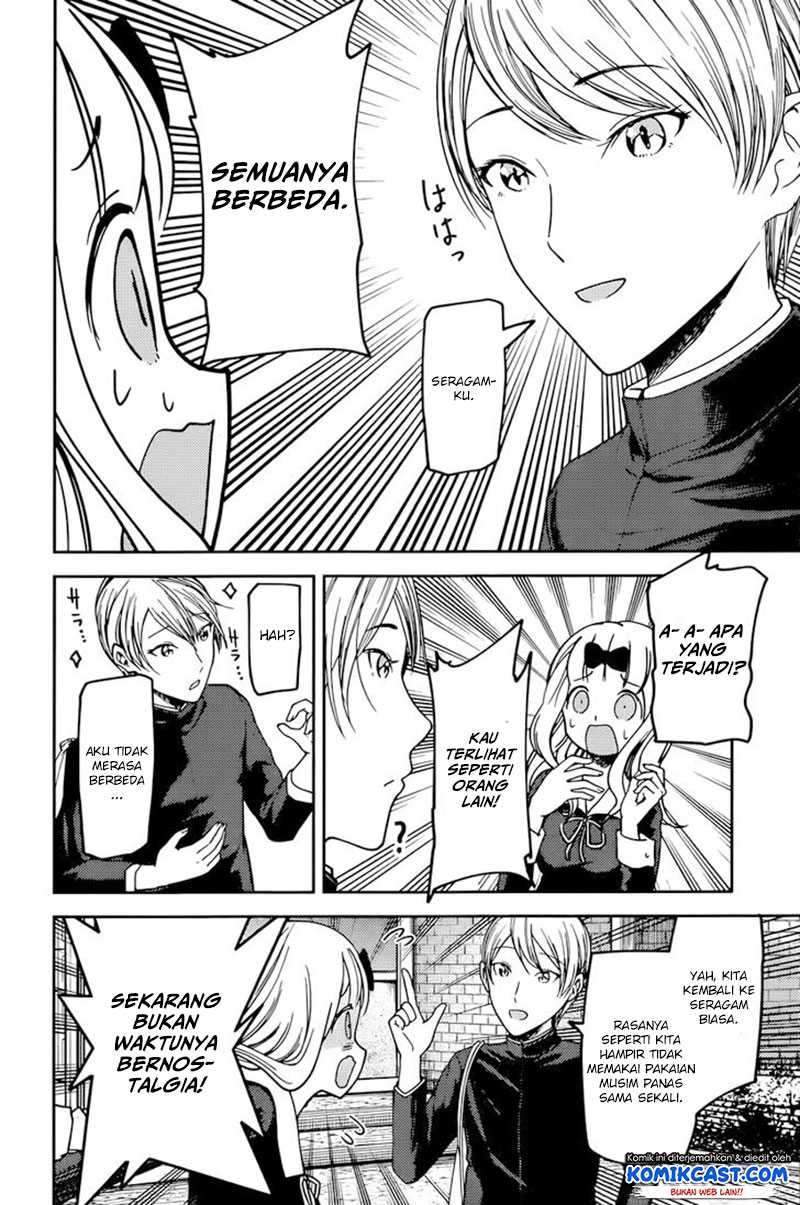 Kaguya-sama wa Kokurasetai – Tensai-tachi no Renai Zunousen Chapter 63 Bahasa Indonesia