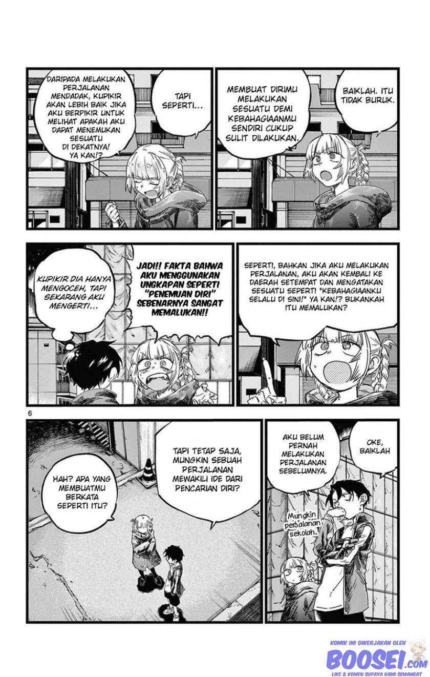 Yofukashi no Uta Chapter 69 Bahasa Indonesia