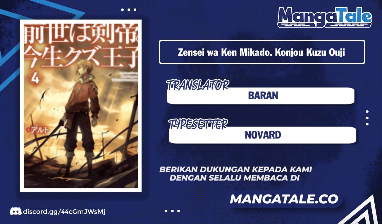 Zensei wa Ken Mikado. Konjou Kuzu Ouji Chapter 29 Bahasa Indonesia