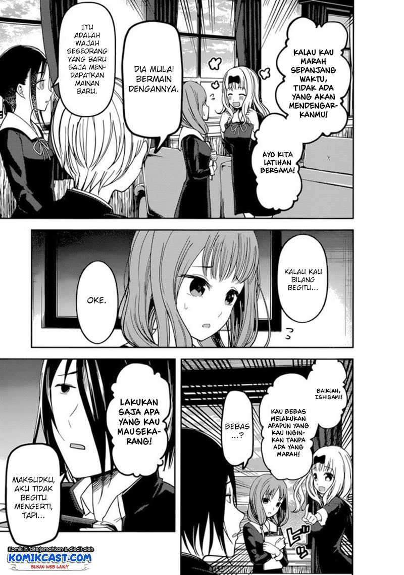 Kaguya-sama wa Kokurasetai – Tensai-tachi no Renai Zunousen Chapter 72 Bahasa Indonesia