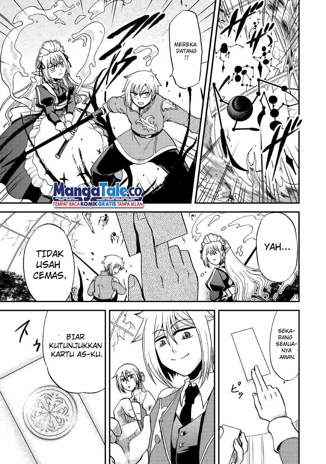 Zensei wa Ken Mikado. Konjou Kuzu Ouji Chapter 28 Bahasa Indonesia