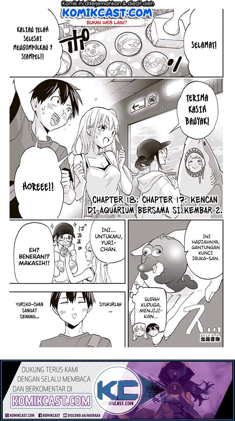 Hanazono Twins Chapter 18 Bahasa Indonesia