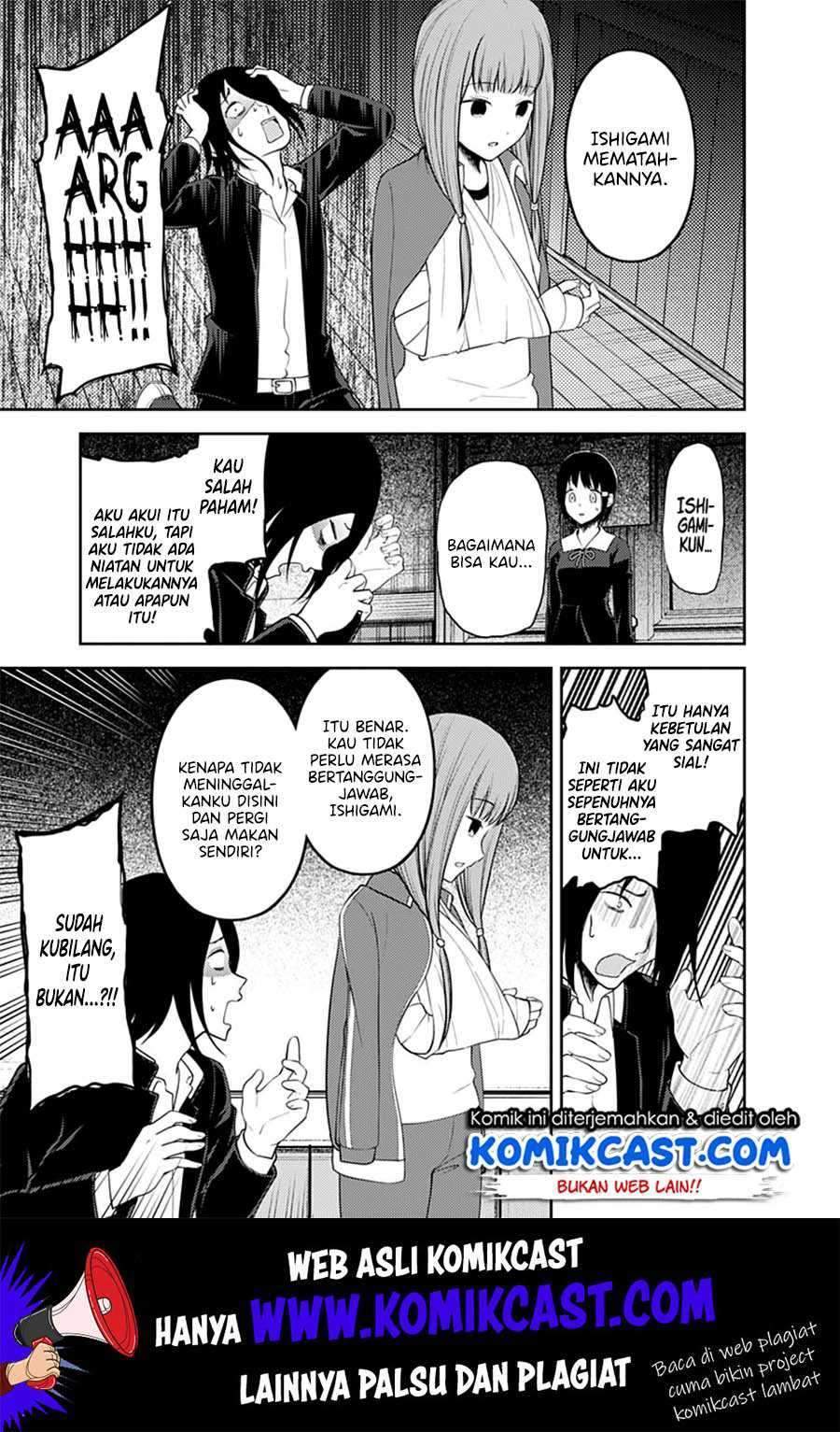 Kaguya-sama wa Kokurasetai – Tensai-tachi no Renai Zunousen Chapter 152 Bahasa Indonesia