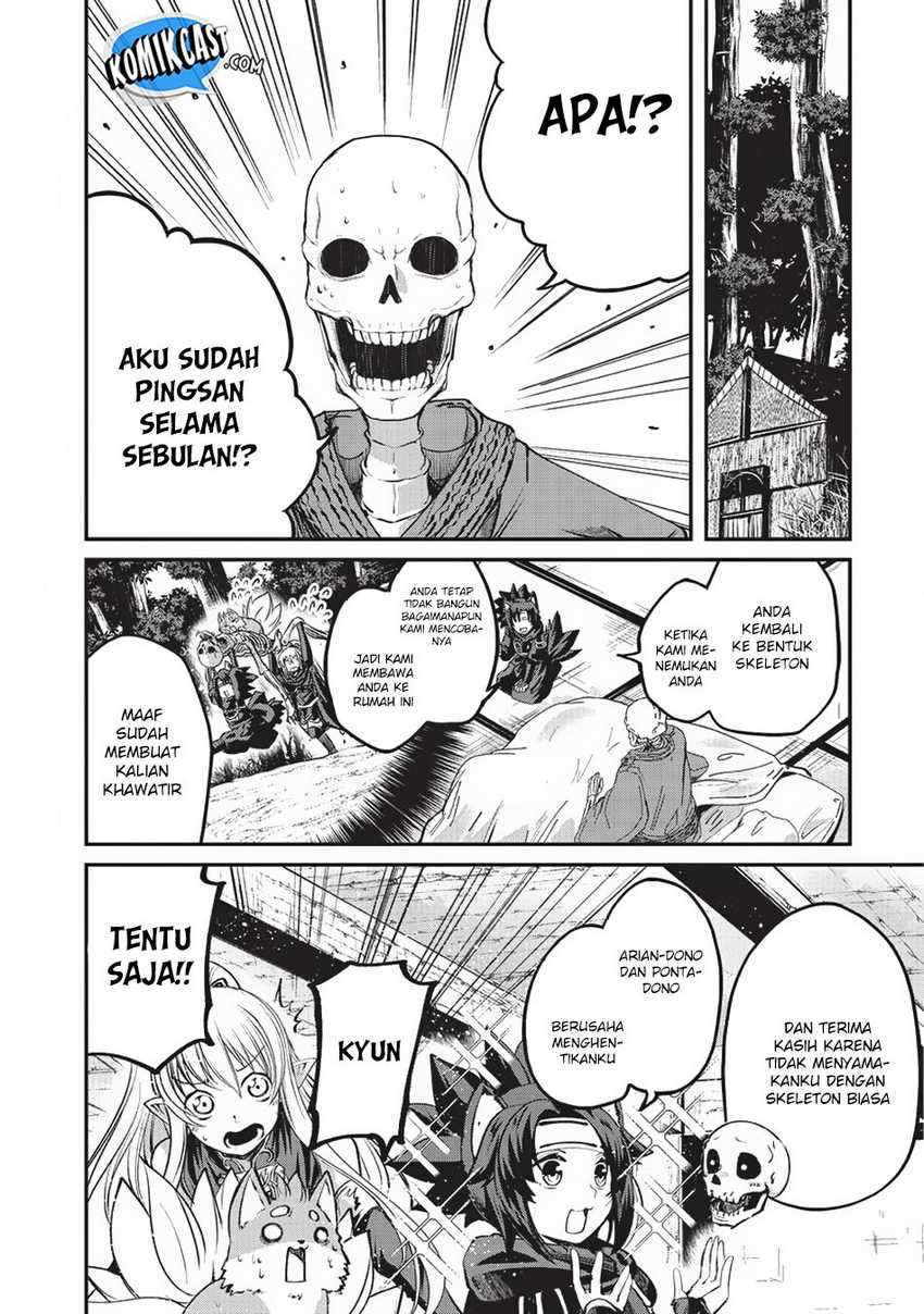 Gaikotsu Kishi-sama Tadaima Isekai e o Dekake-chuu Chapter 24 Bahasa Indonesia