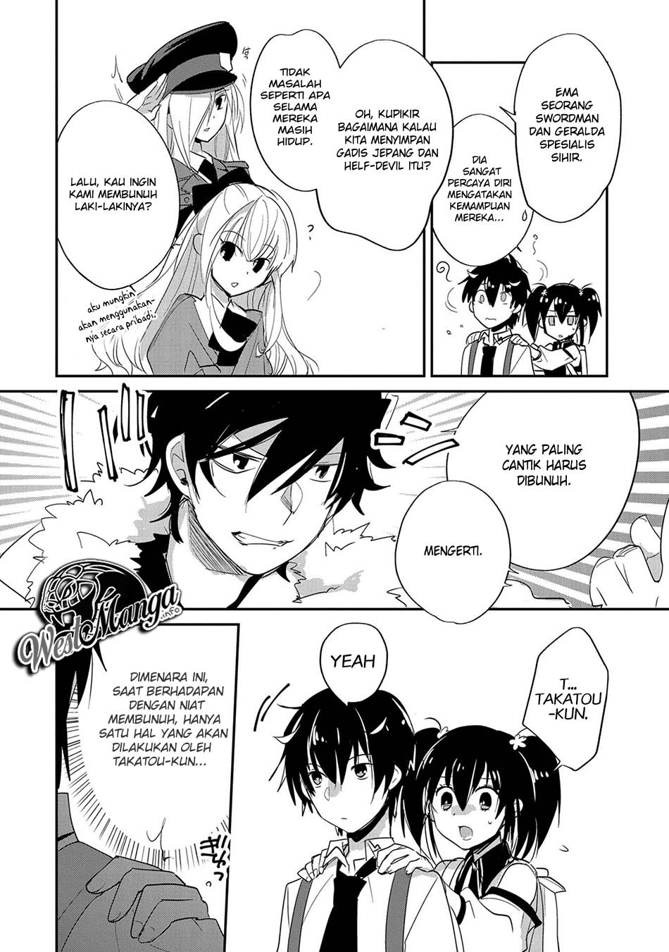 Sokushi Cheat ga Saikyou Sugite Isekai no Yatsura ga Marude Aite ni Naranai n desu ga Chapter 22 Bahasa Indonesia