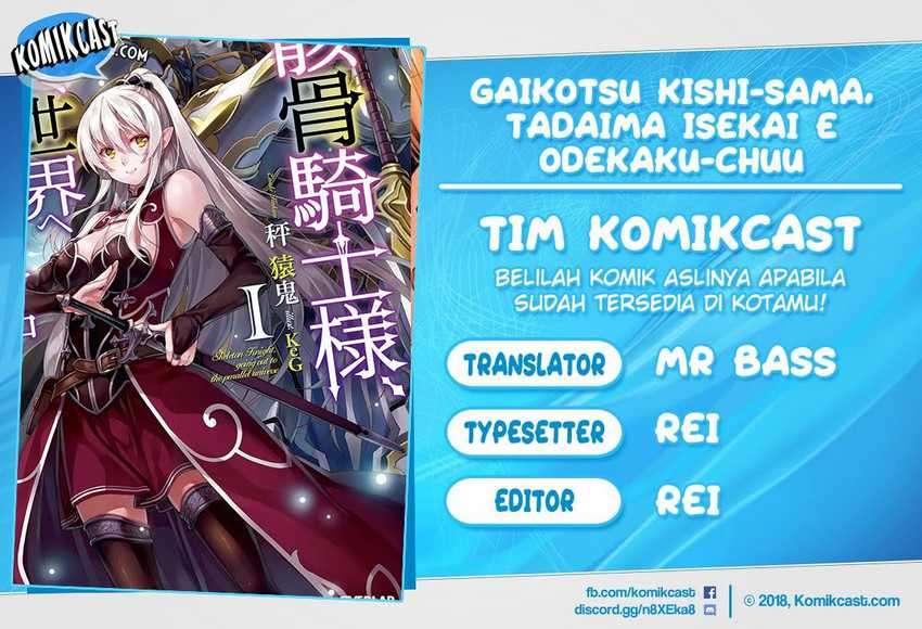 Gaikotsu Kishi-sama Tadaima Isekai e o Dekake-chuu Chapter 35 Bahasa Indonesia