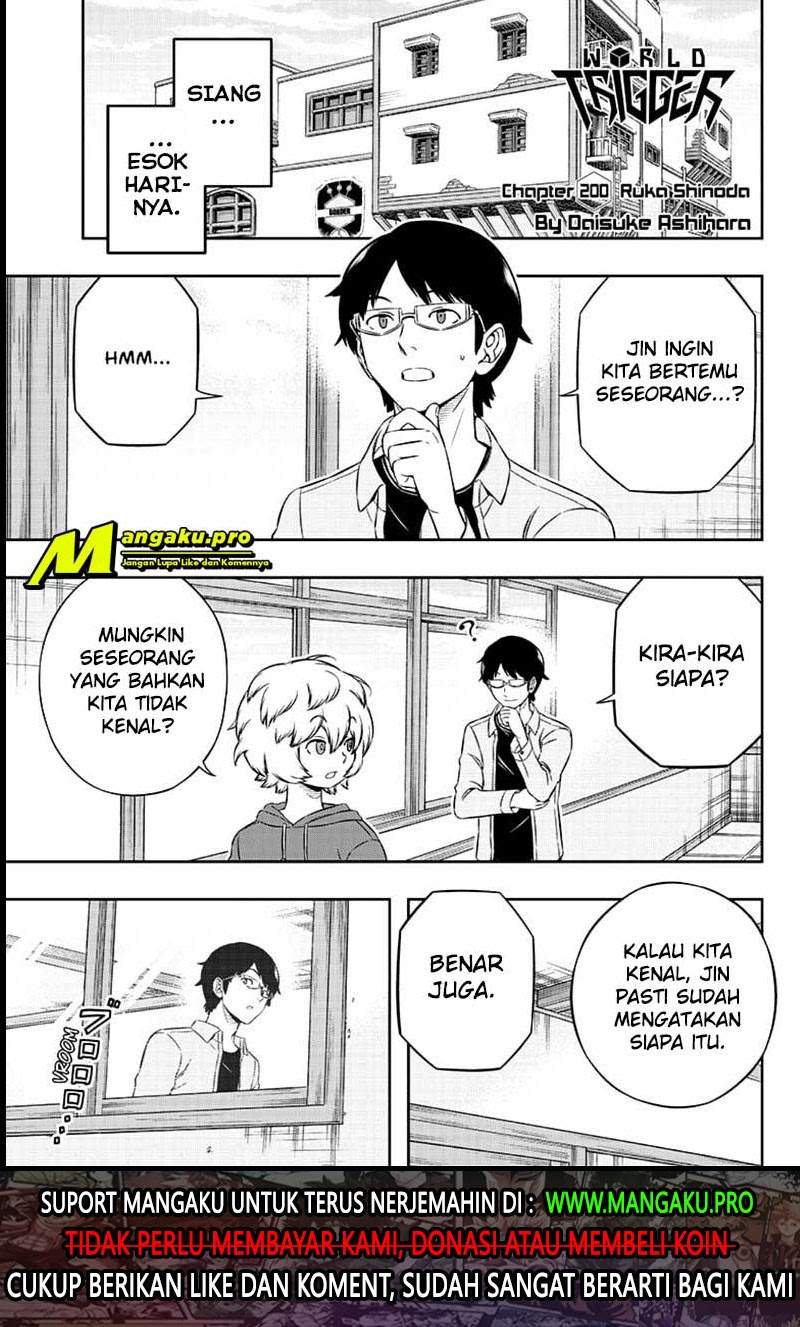World Trigger Chapter 200 Bahasa Indonesia