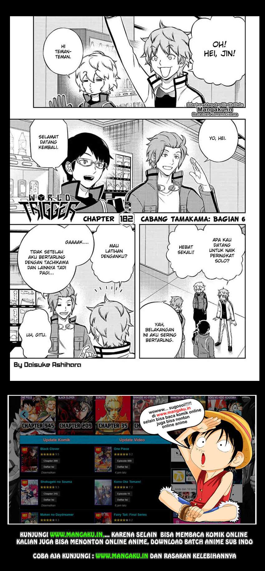 World Trigger Chapter 182 Bahasa Indonesia