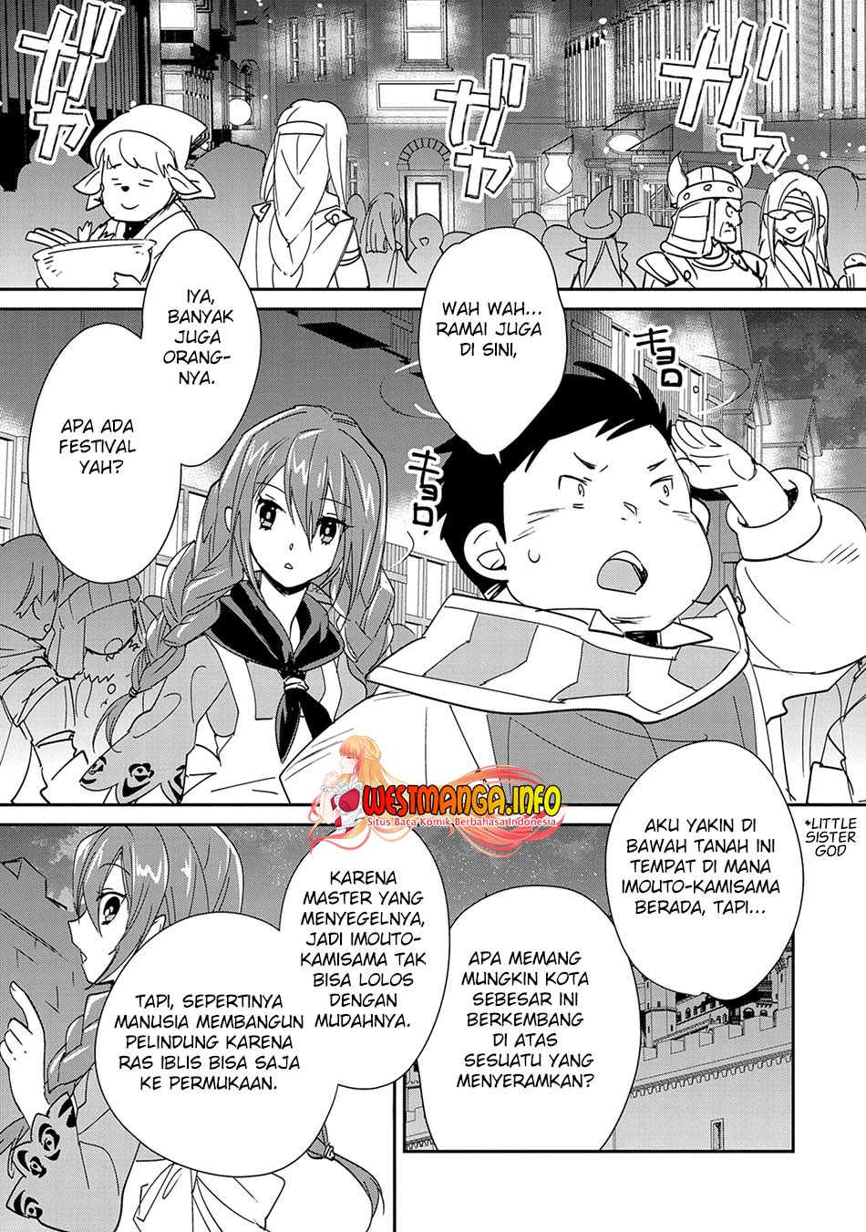 Sokushi Cheat ga Saikyou Sugite Isekai no Yatsura ga Marude Aite ni Naranai n desu ga Chapter 39 Bahasa Indonesia