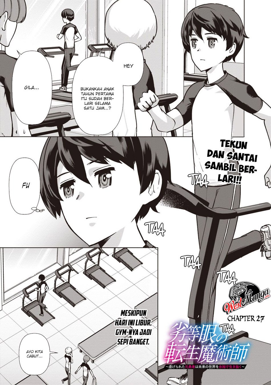 Rettou Me no Tensei Majutsushi Shiitage Rareta Moto Yuusha wa Mirai no Sekai o Yoyuu de Ikinuku Chapter 27 Bahasa Indonesia