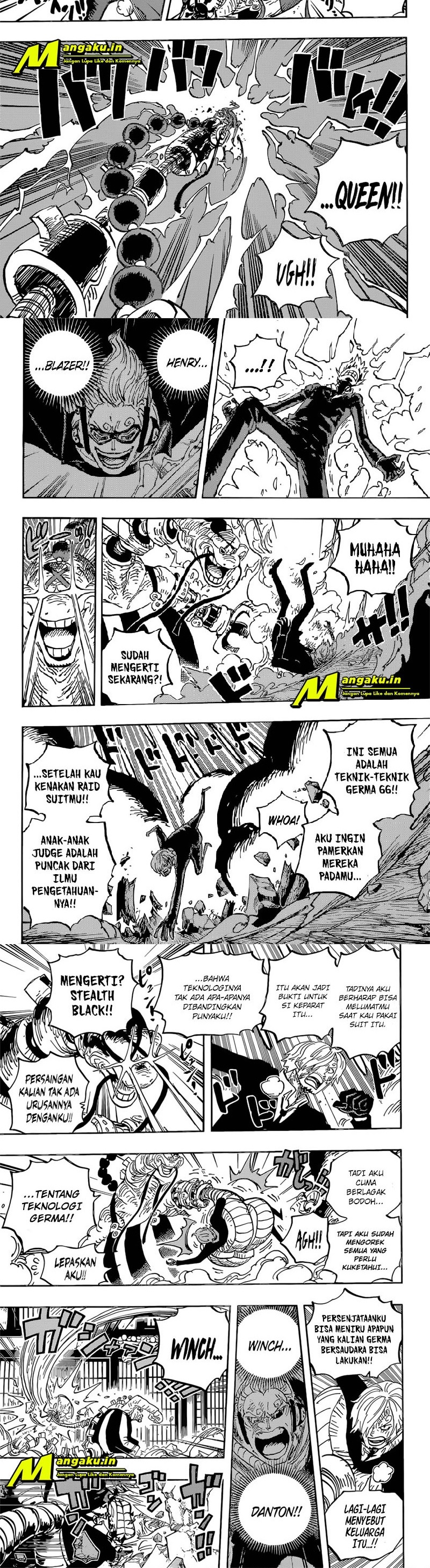 One Piece Chapter 1034 HQ Bahasa Indonesia