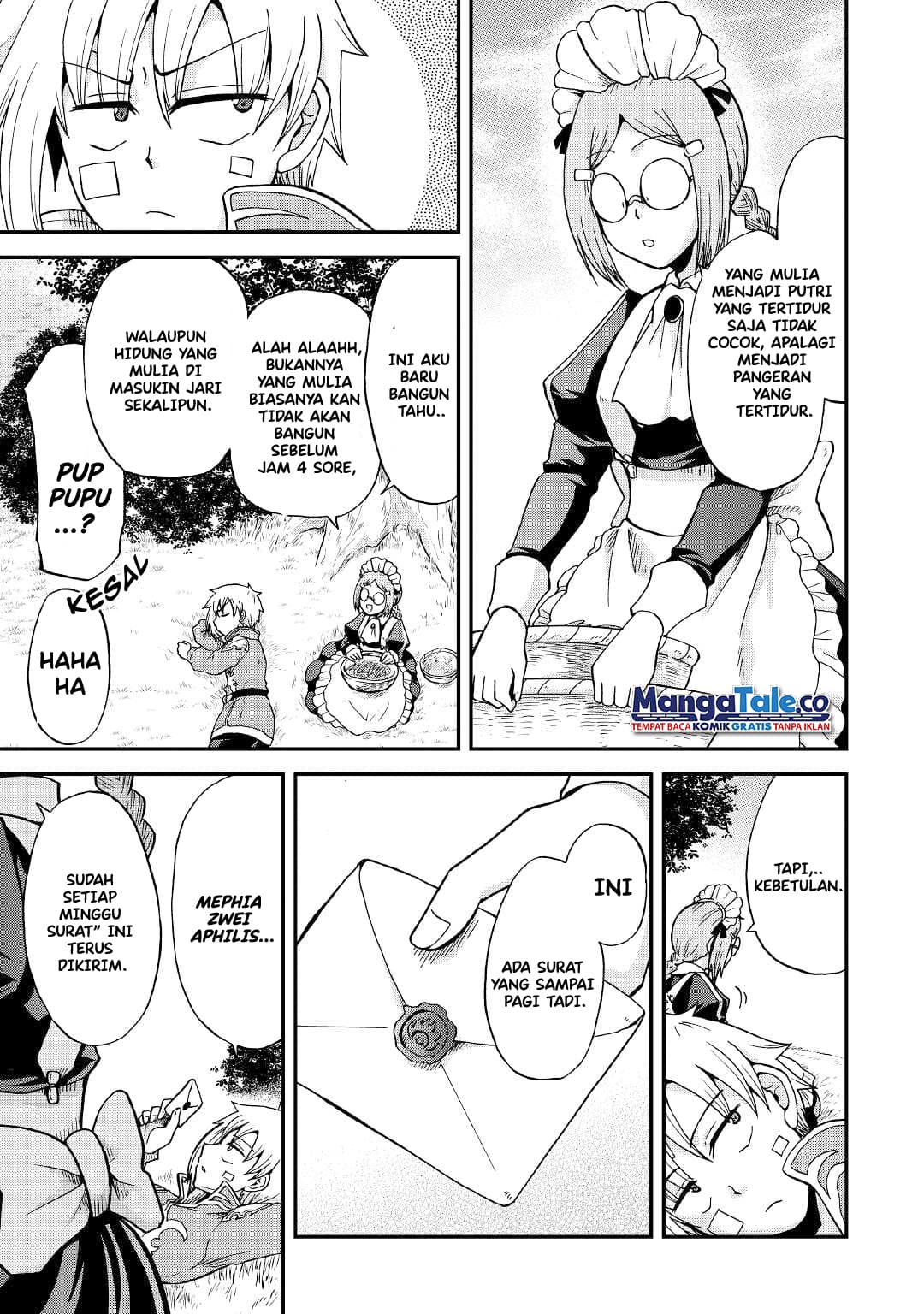 Zensei wa Ken Mikado. Konjou Kuzu Ouji Chapter 31 Bahasa Indonesia