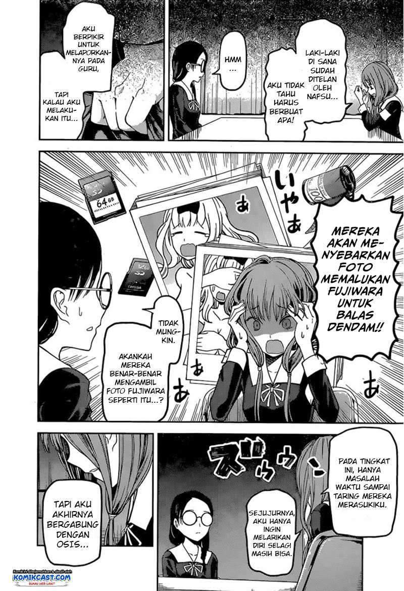 Kaguya-sama wa Kokurasetai – Tensai-tachi no Renai Zunousen Chapter 80 Bahasa Indonesia