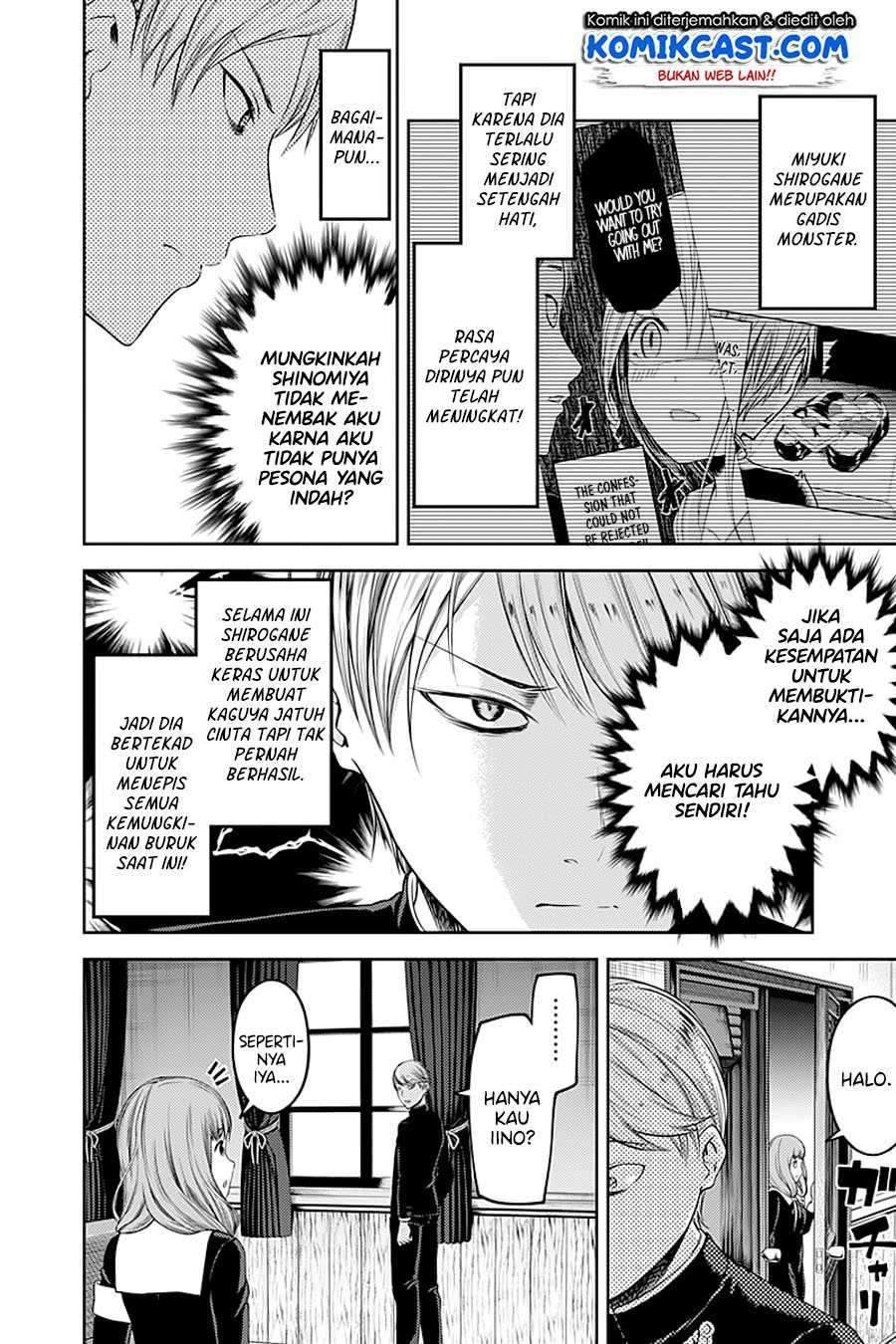 Kaguya-sama wa Kokurasetai – Tensai-tachi no Renai Zunousen Chapter 114 Bahasa Indonesia