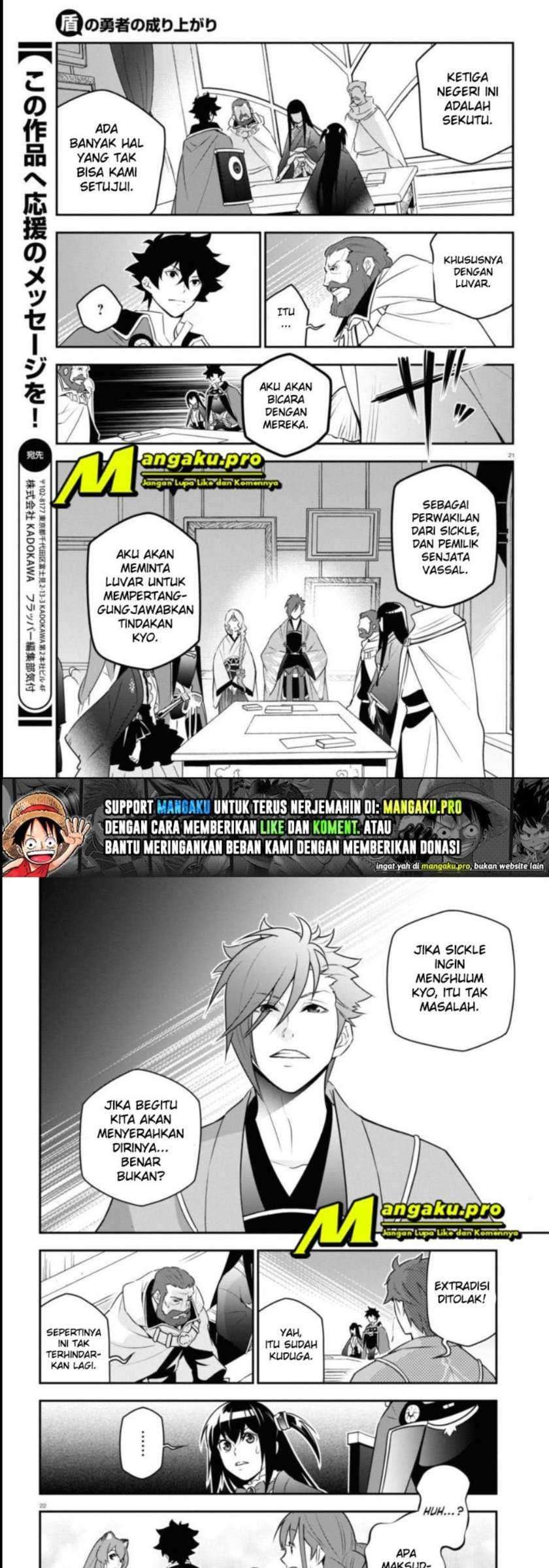 Tate no Yuusha no Nariagari Chapter 77 Bahasa Indonesia