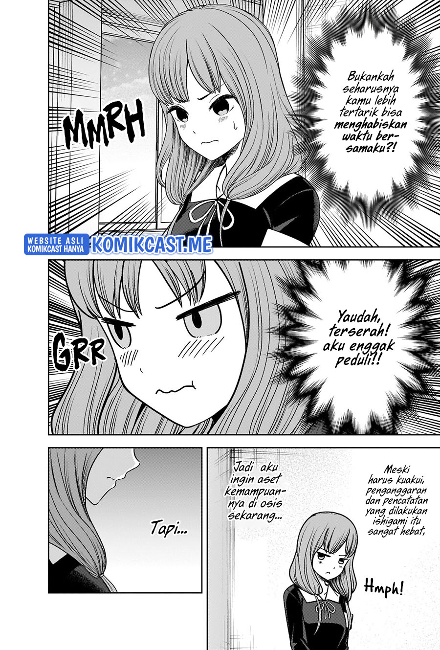 Kaguya-sama wa Kokurasetai – Tensai-tachi no Renai Zunousen Chapter 277 Bahasa Indonesia