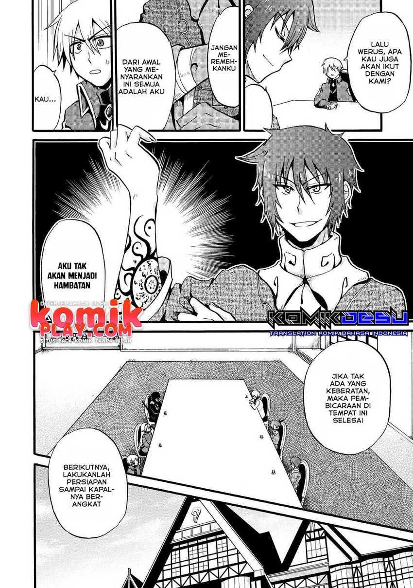 Zensei wa Ken Mikado. Konjou Kuzu Ouji Chapter 16 Bahasa Indonesia