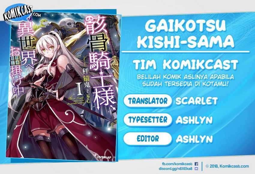 Gaikotsu Kishi-sama Tadaima Isekai e o Dekake-chuu Chapter 19 Bahasa Indonesia