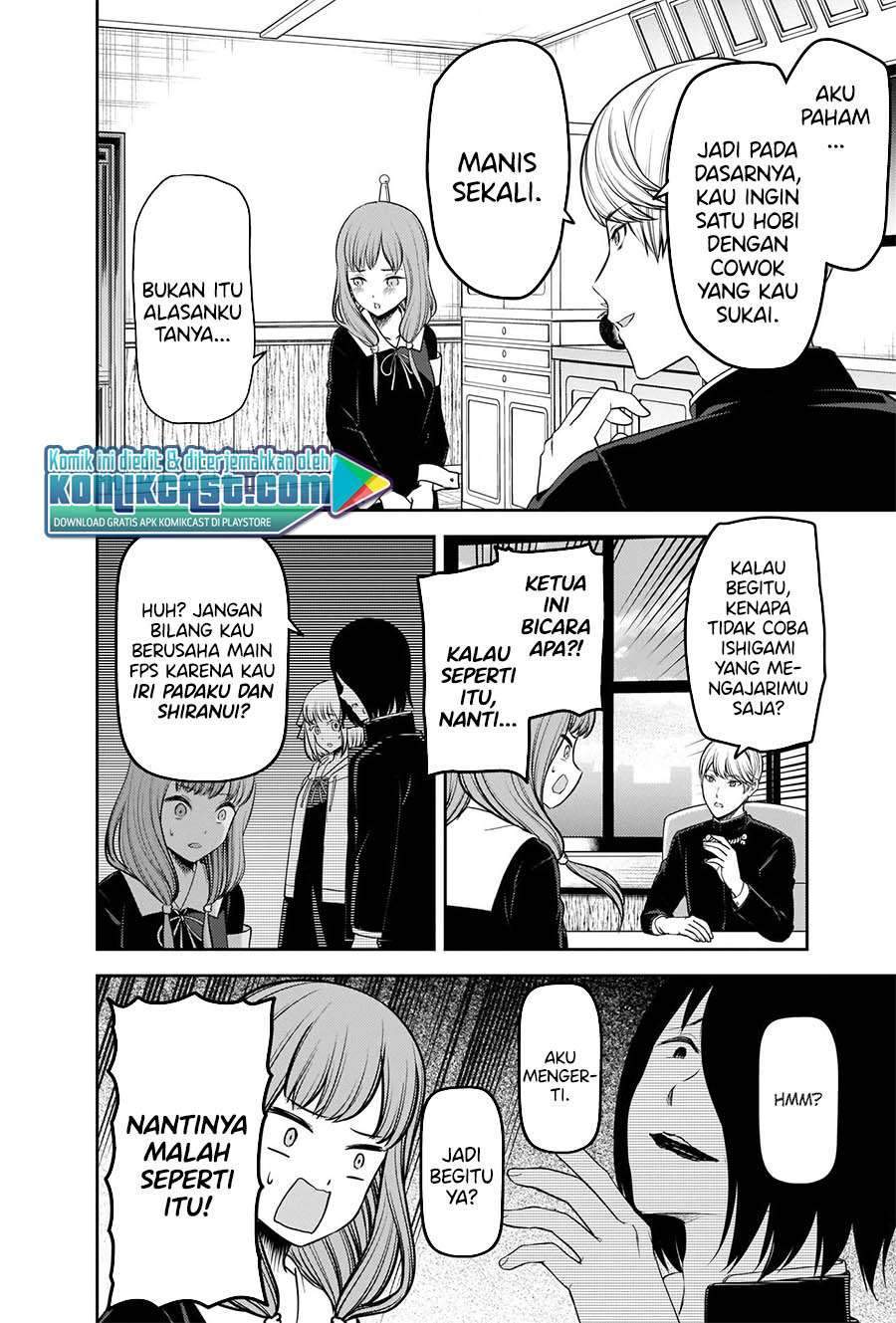 Kaguya-sama wa Kokurasetai – Tensai-tachi no Renai Zunousen Chapter 229 Bahasa Indonesia