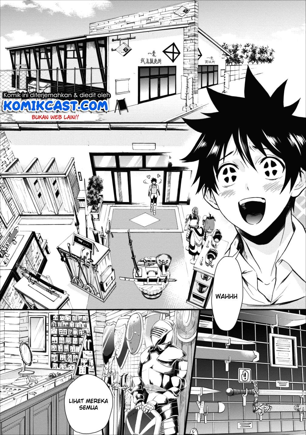 Bouken-ka ni Narou! Chapter 03 Bahasa Indonesia