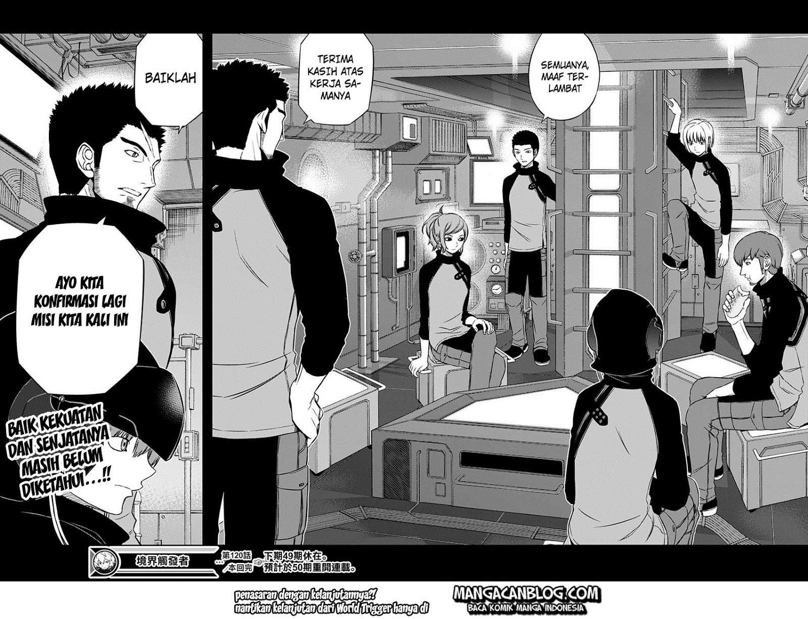 World Trigger Chapter 120 Bahasa Indonesia