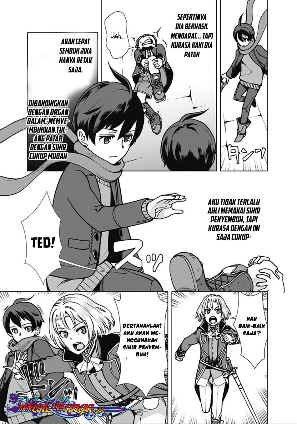 Rettou Me no Tensei Majutsushi Shiitage Rareta Moto Yuusha wa Mirai no Sekai o Yoyuu de Ikinuku Chapter 05 Bahasa Indonesia