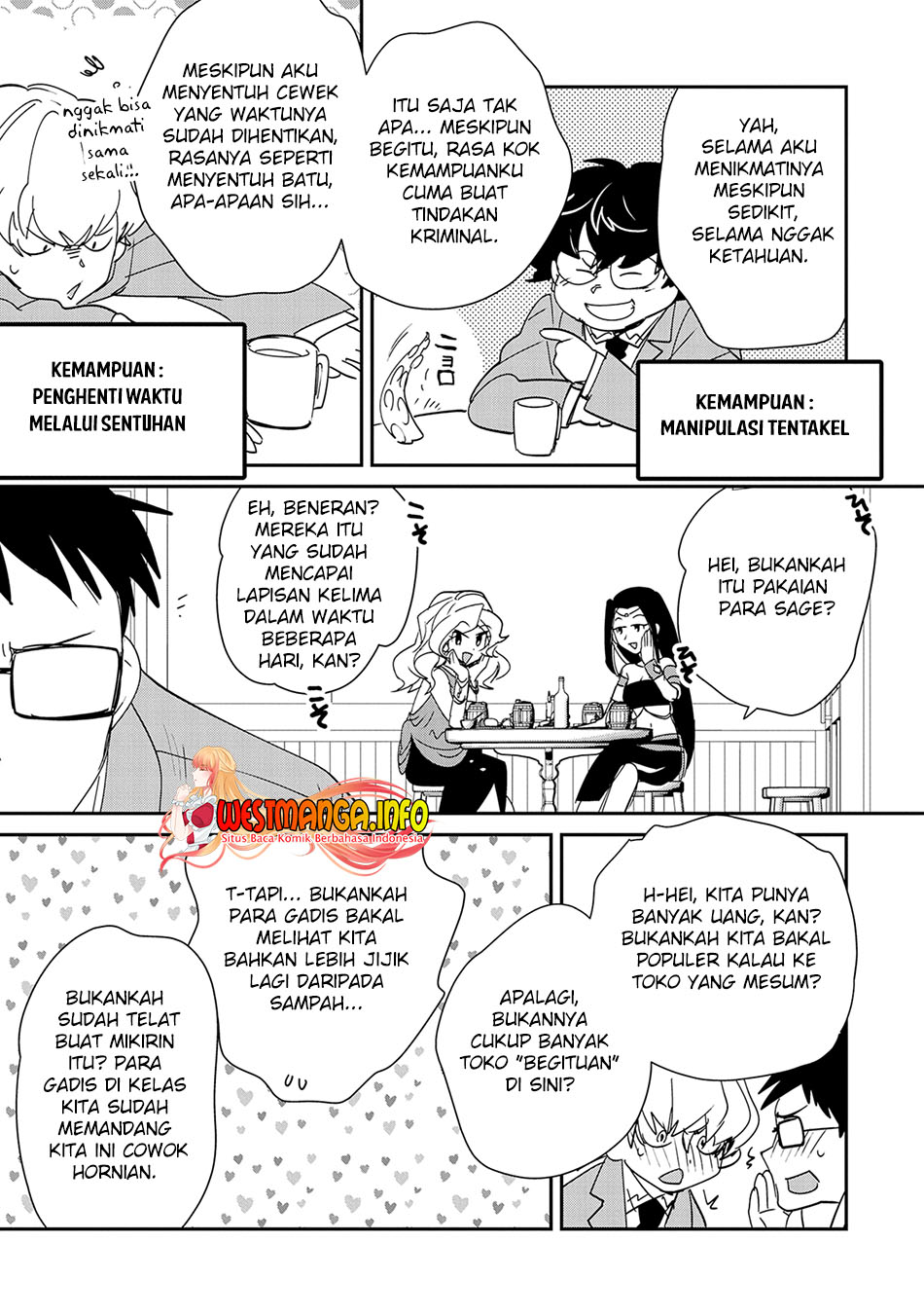 Sokushi Cheat ga Saikyou Sugite Isekai no Yatsura ga Marude Aite ni Naranai n desu ga Chapter 39 Bahasa Indonesia