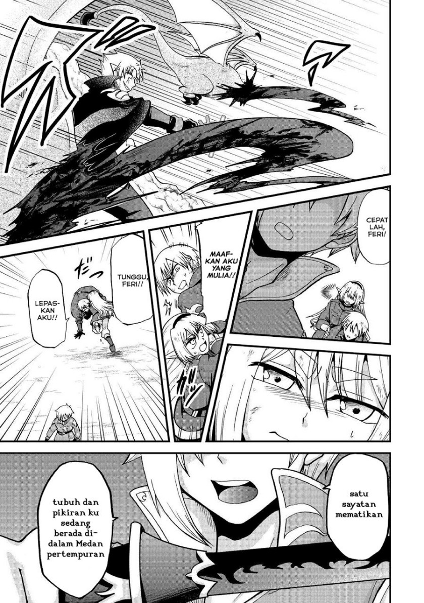 Zensei wa Ken Mikado. Konjou Kuzu Ouji Chapter 22 Bahasa Indonesia