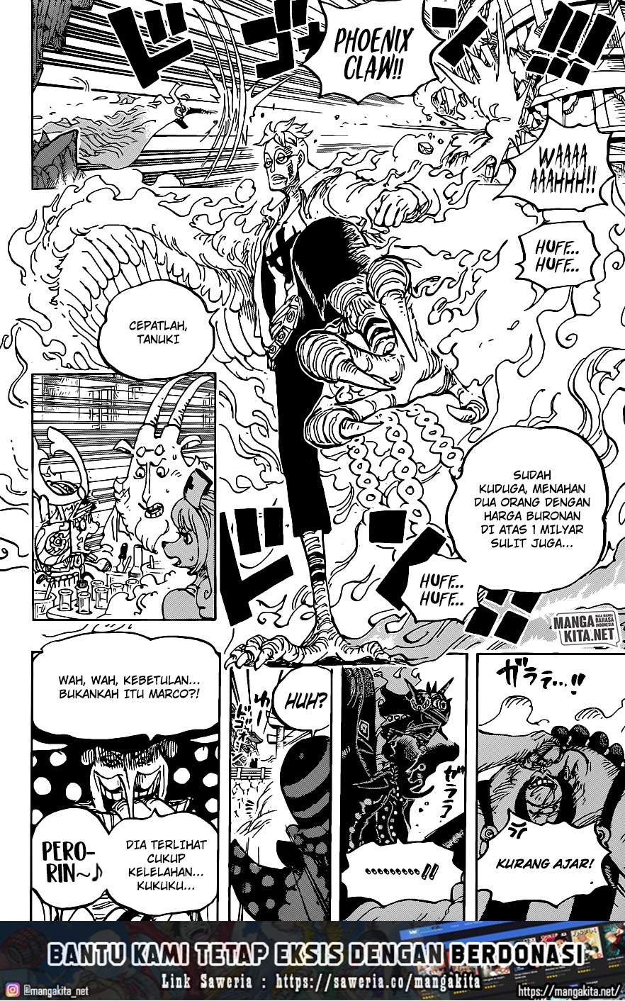 One Piece Chapter 1006 HQ Bahasa Indonesia