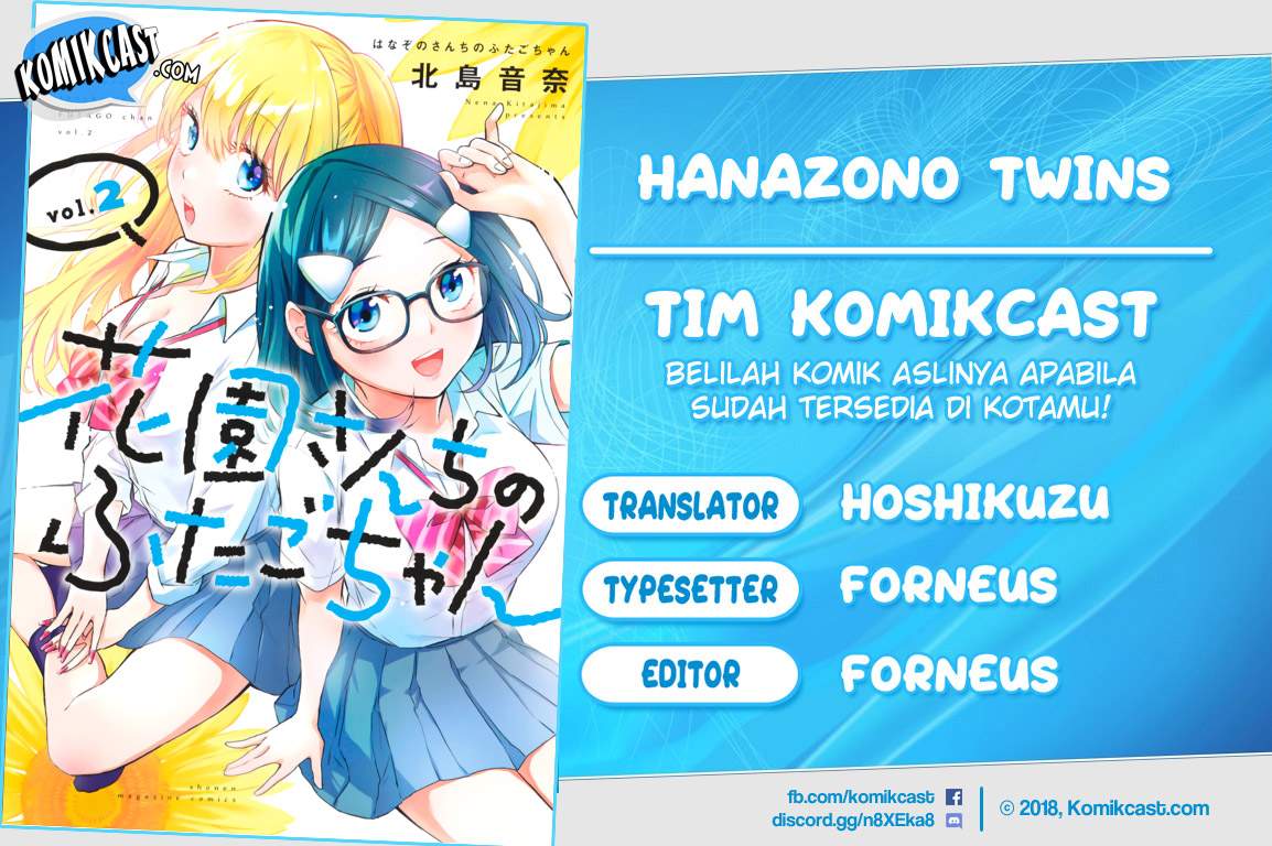 Hanazono Twins Chapter 30 Bahasa Indonesia