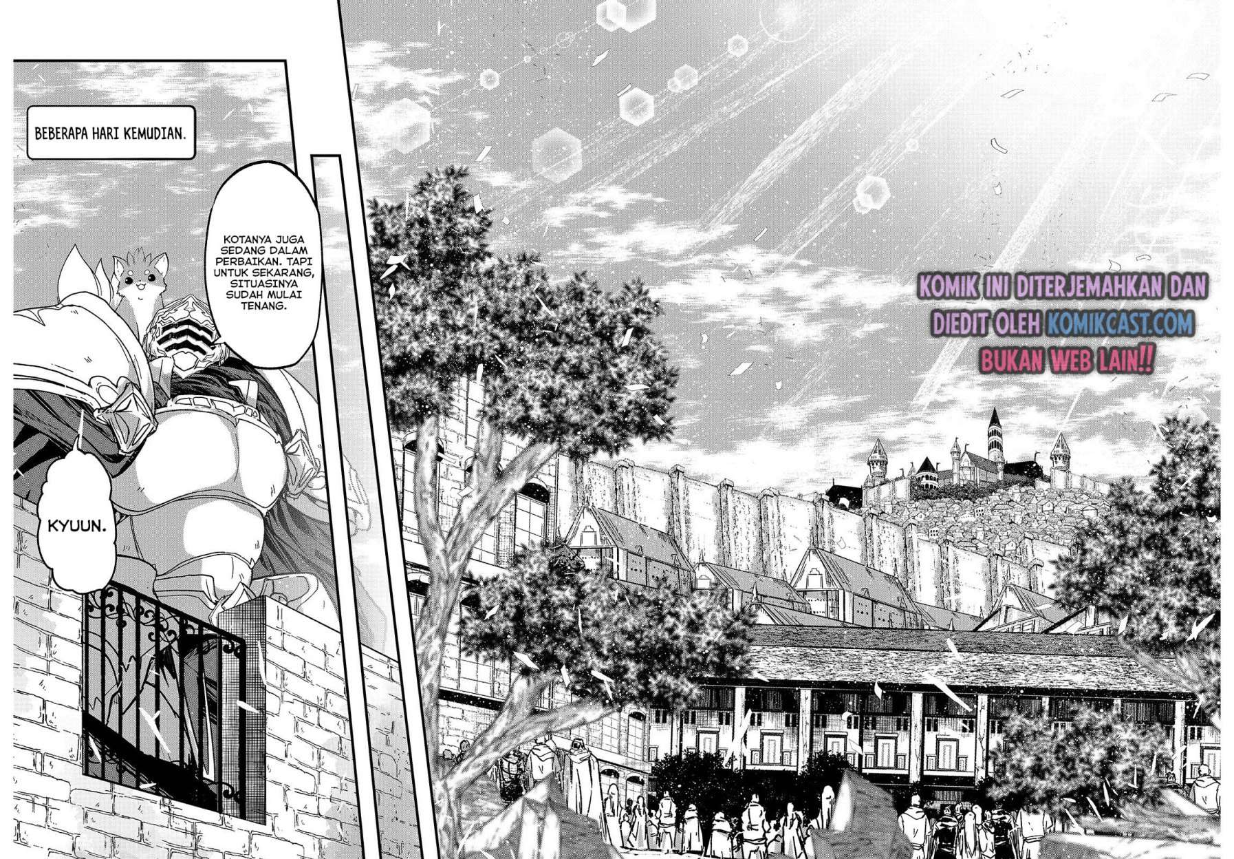 Gaikotsu Kishi-sama Tadaima Isekai e o Dekake-chuu Chapter 43 Bahasa Indonesia