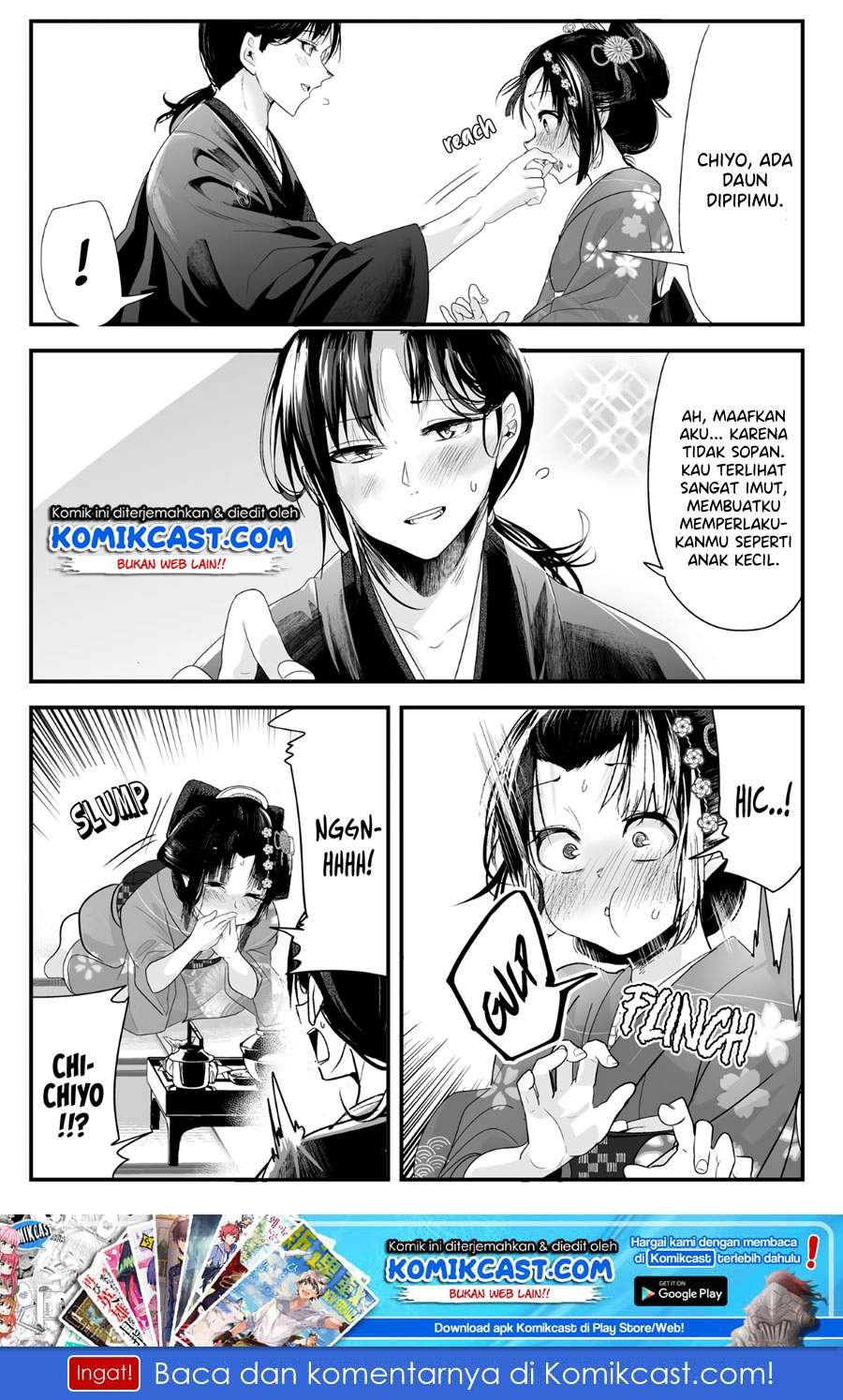 My New Wife Is Forcing Herself to Smile Chapter 28 Bahasa Indonesia