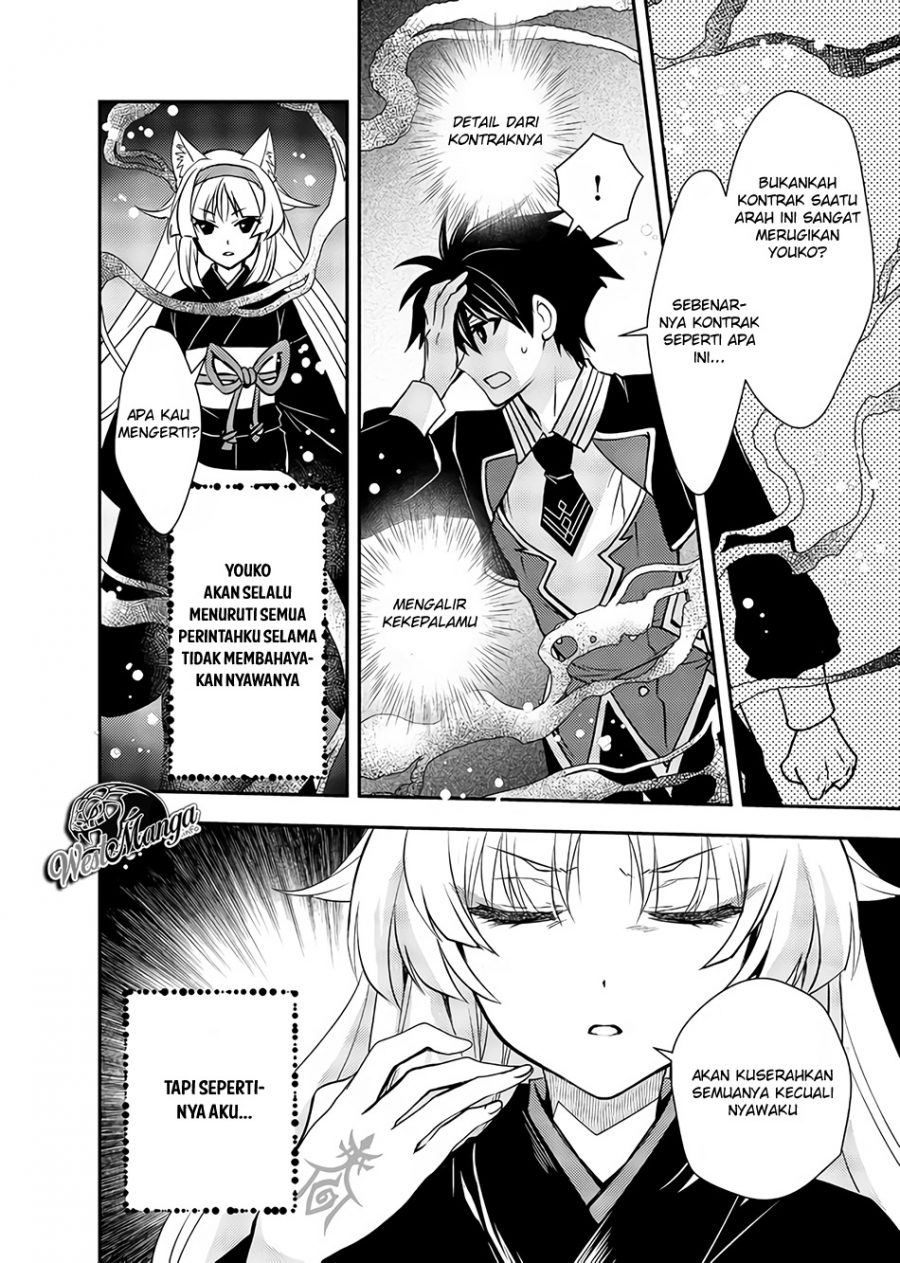 Level 1 No Saikyou Kenja: Noroi De Saikakyuu Mahou Shika Tsukaenai Kedo Kami No Kanchigai De Mugen Chapter 10 Bahasa Indonesia