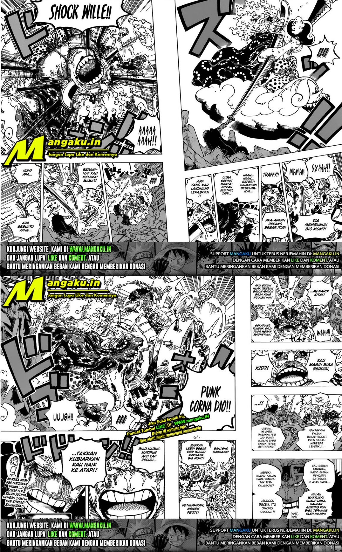 One Piece Chapter 1038 HQ Bahasa Indonesia