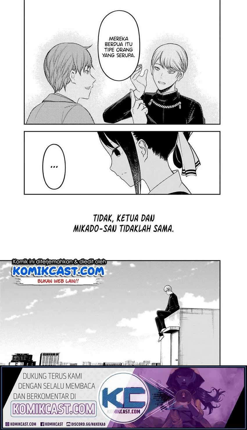 Kaguya-sama wa Kokurasetai – Tensai-tachi no Renai Zunousen Chapter 212HQ Bahasa Indonesia