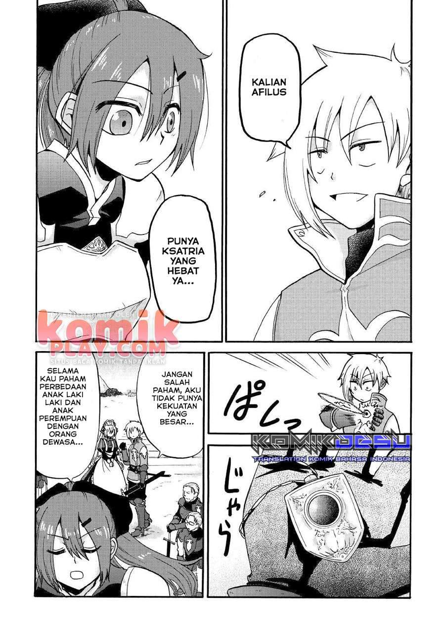 Zensei wa Ken Mikado. Konjou Kuzu Ouji Chapter 04 Bahasa Indonesia