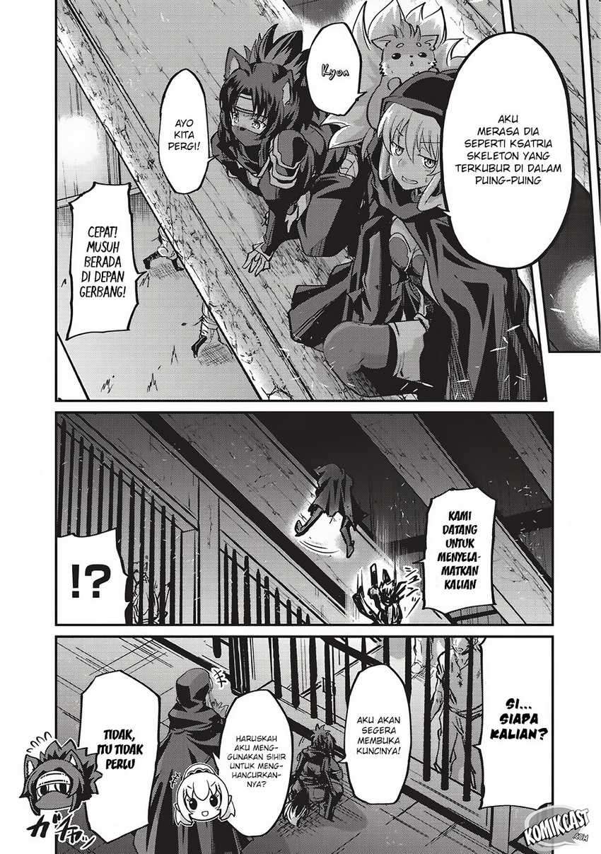 Gaikotsu Kishi-sama Tadaima Isekai e o Dekake-chuu Chapter 14 Bahasa Indonesia