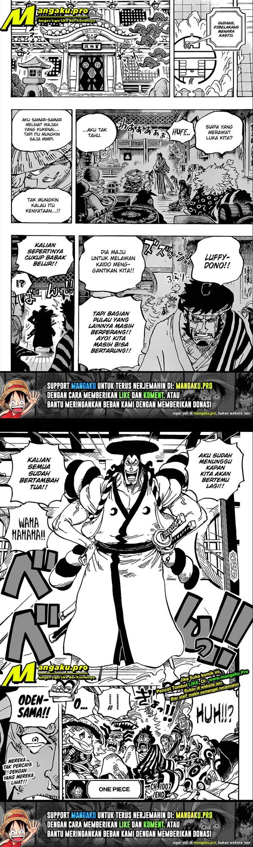 One Piece Chapter 1007 HQ Bahasa Indonesia