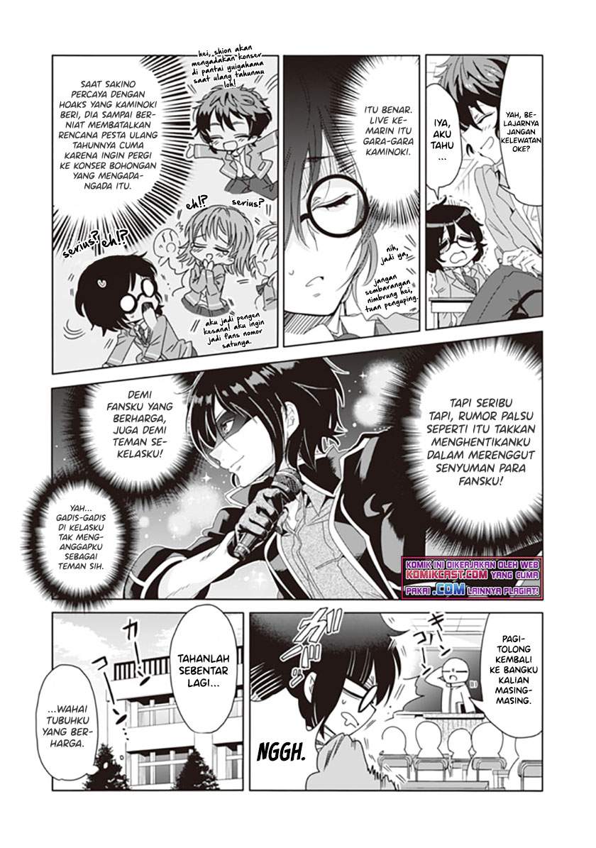 Class de Inkya no Ore ga Jitsu wa Daininki Band no Vocal na Ken Chapter 01 Bahasa Indonesia