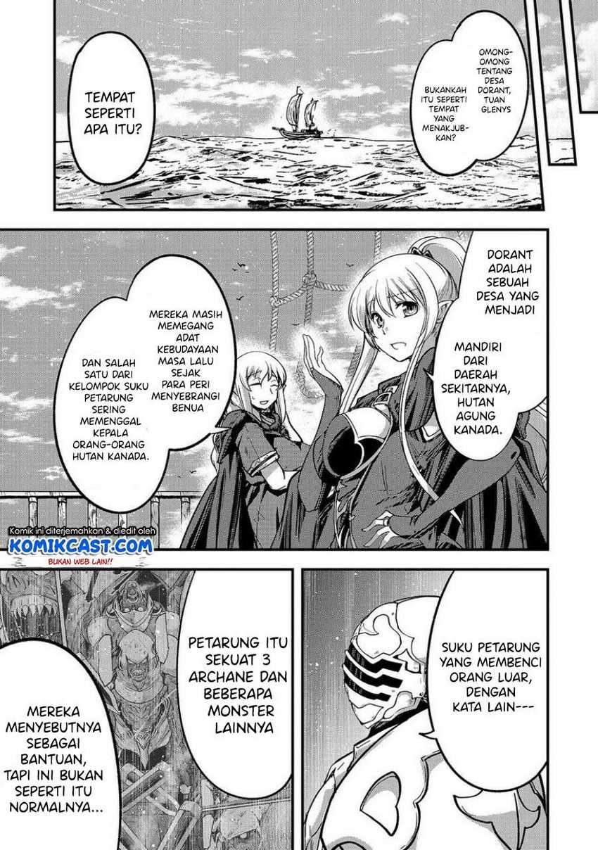 Gaikotsu Kishi-sama Tadaima Isekai e o Dekake-chuu Chapter 35 Bahasa Indonesia