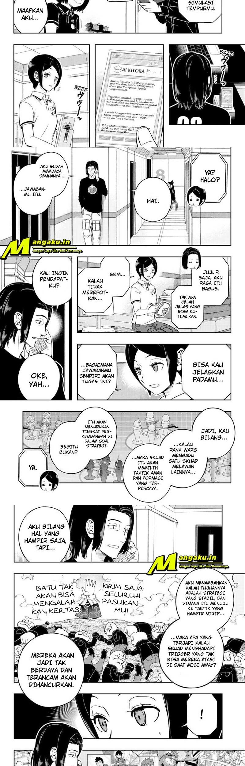 World Trigger Chapter 221 Bahasa Indonesia