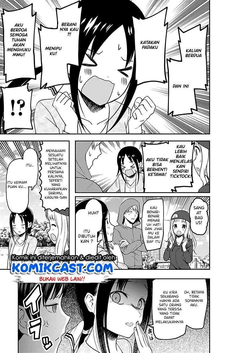 Kaguya-sama wa Kokurasetai – Tensai-tachi no Renai Zunousen Chapter 108 Bahasa Indonesia