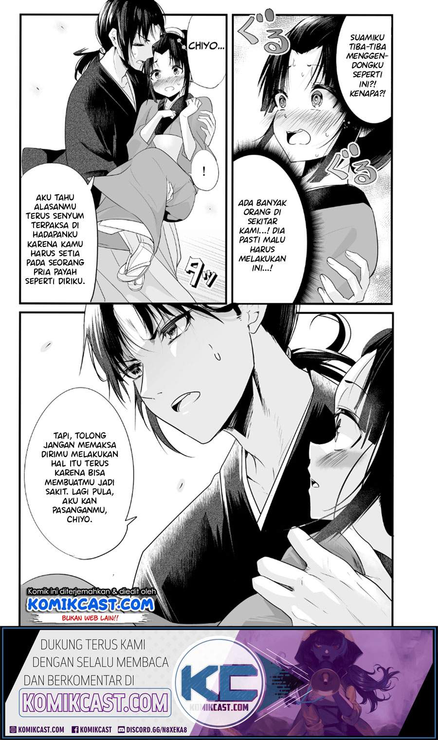 My New Wife Is Forcing Herself to Smile Chapter 10 Bahasa Indonesia