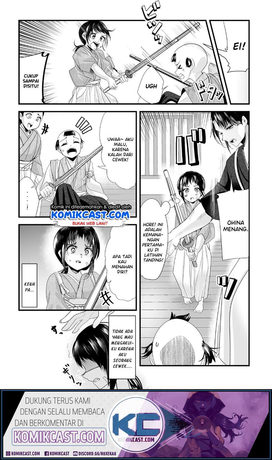 My New Wife Is Forcing Herself to Smile Chapter 24 Bahasa Indonesia