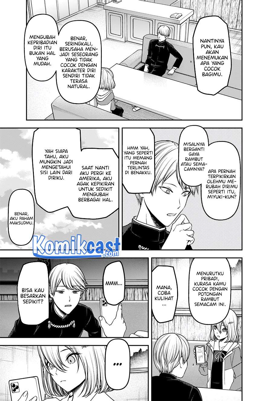 Kaguya-sama wa Kokurasetai – Tensai-tachi no Renai Zunousen Chapter 237 Bahasa Indonesia